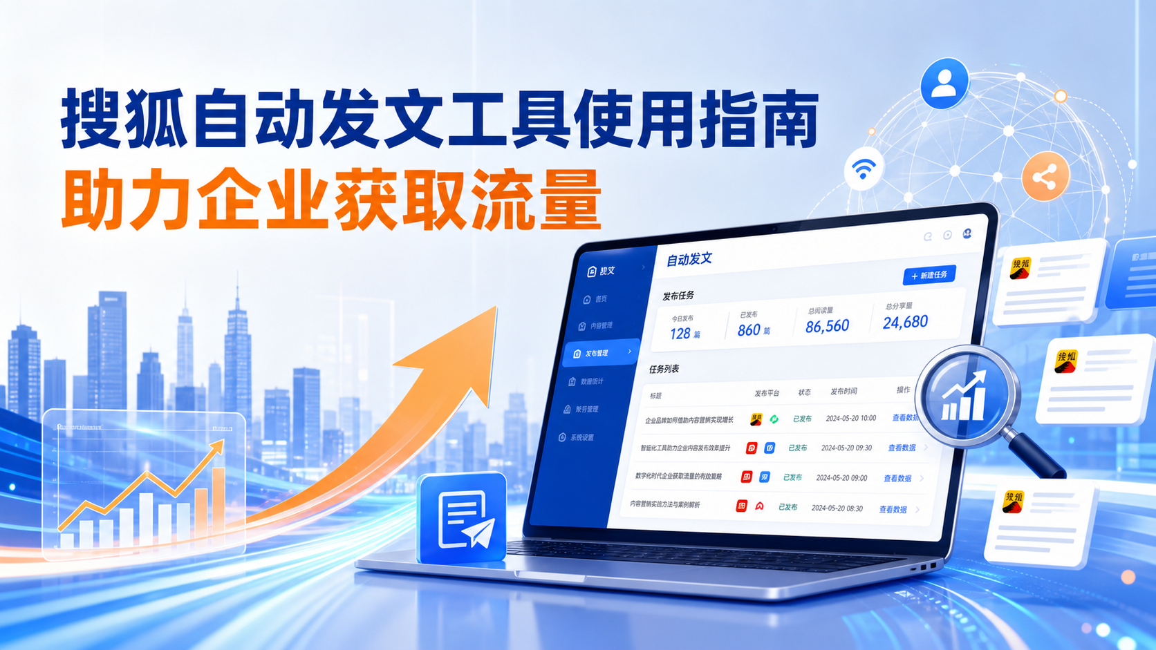 搜狐自动发文工具的使用指南：助力张掖企业获取流量